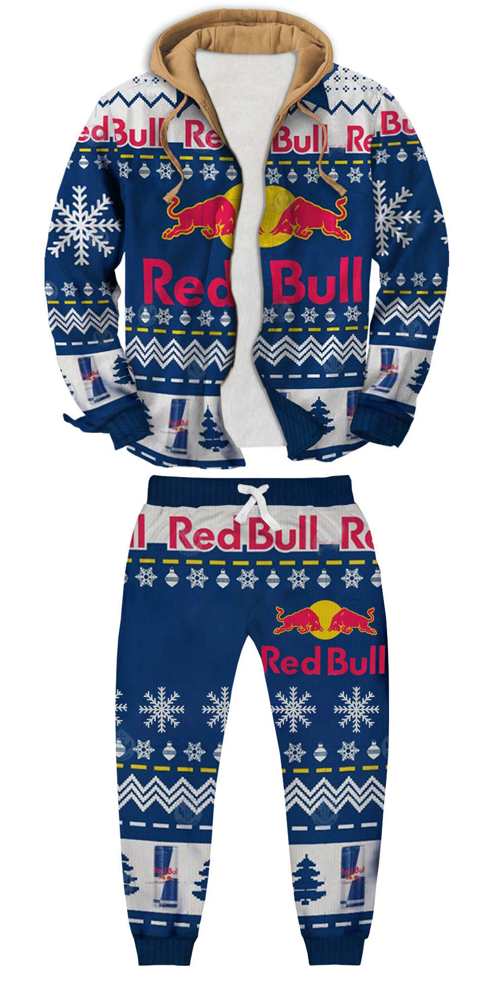 Ugly Zip Hoodie & Sweatpant Set a98b - product image
