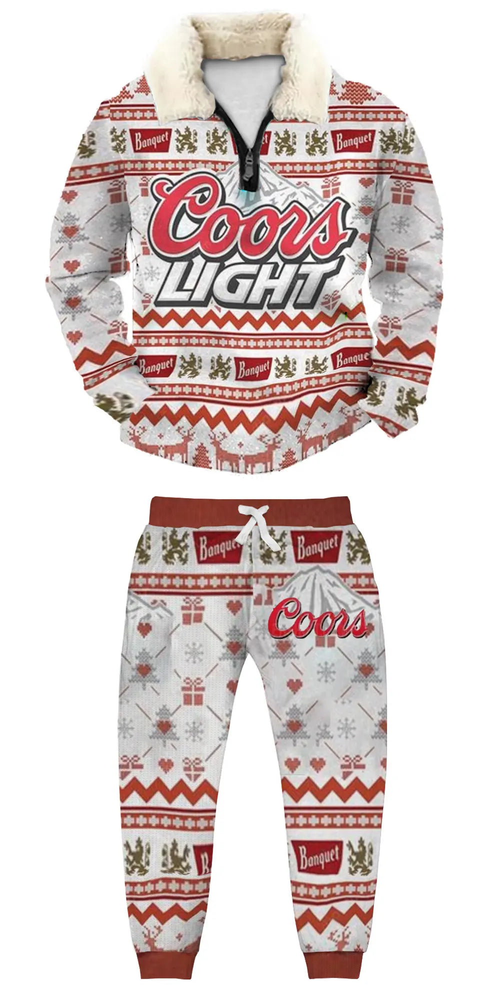 Ugly Quarter Zip Sweatshirt & Sweatpant Set af1f e7fb - product image