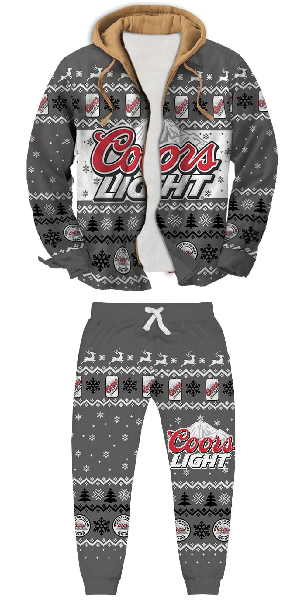 Ugly Zip Hoodie & Sweatpant Set e13b - product image