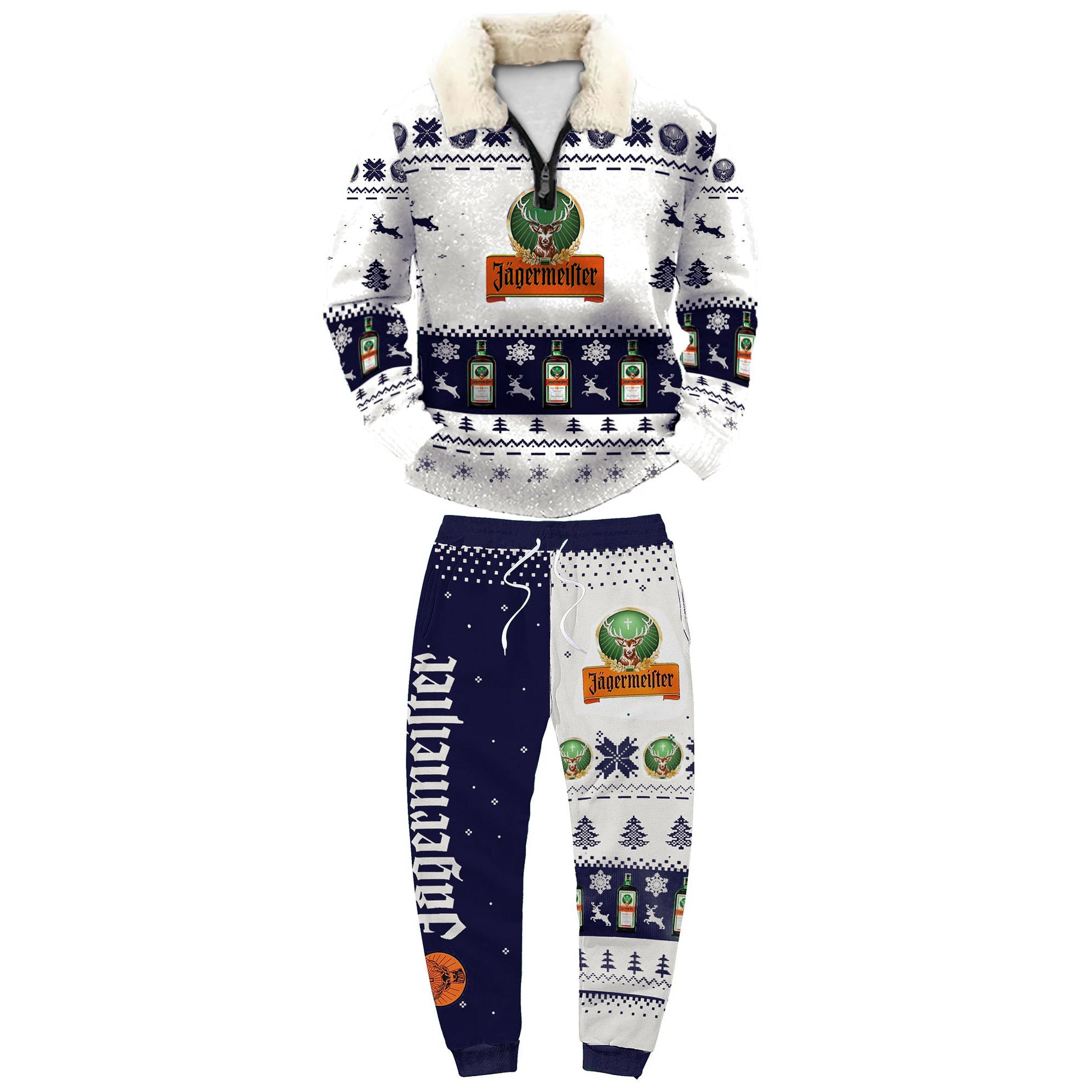 Ugly Quarter Zip Sweatshirt & Sweatpant Set c556 b56769 - product image 2
