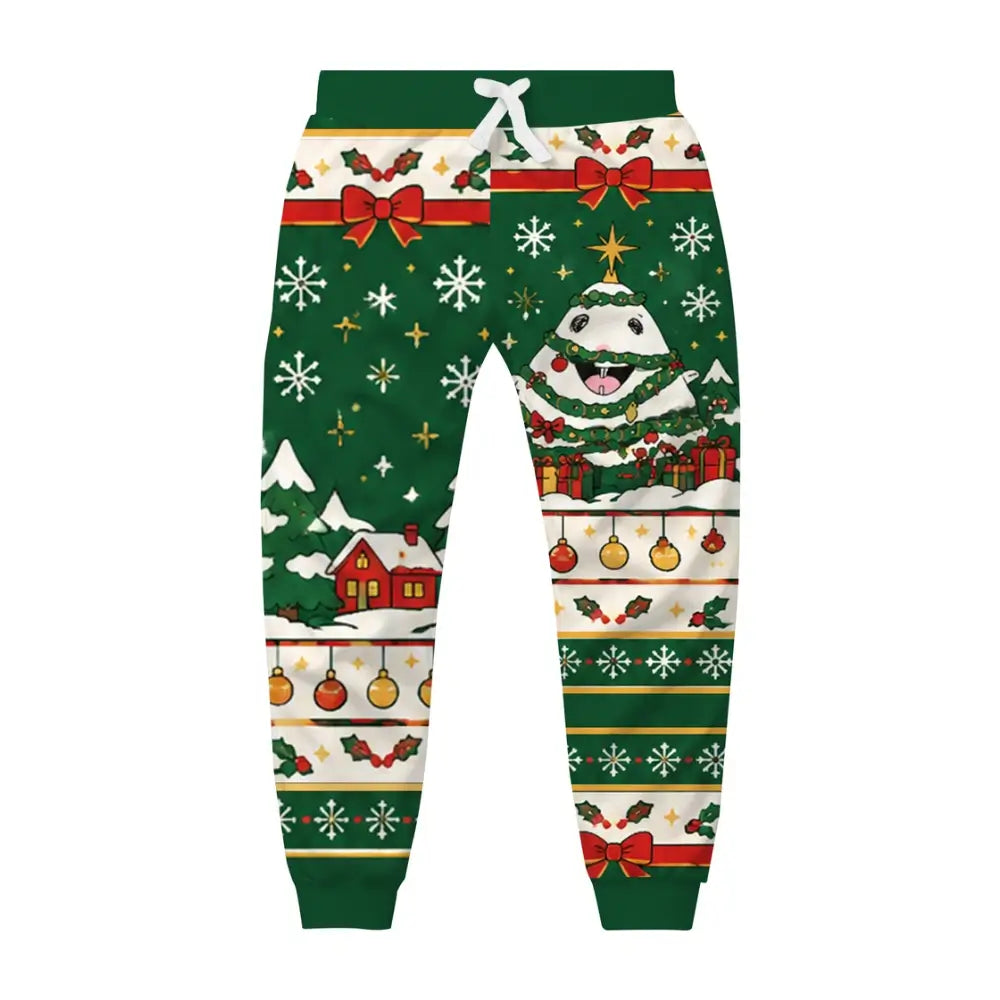 Amusing Ugly Quarter Zip Sweatshirt & Sweatpant Set - THREADPARTY