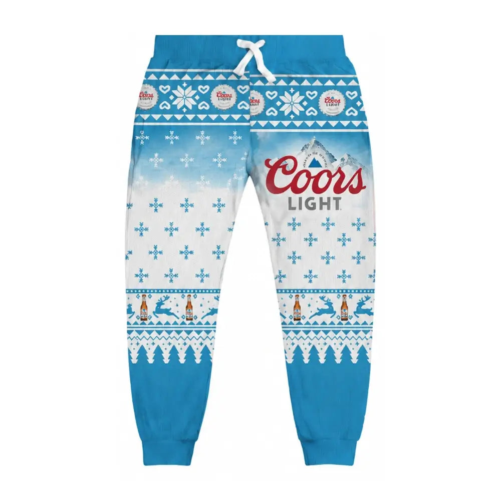 Blue Beer Ugly Pullover Hoodie & Sweatpant Set - THREADPARTY