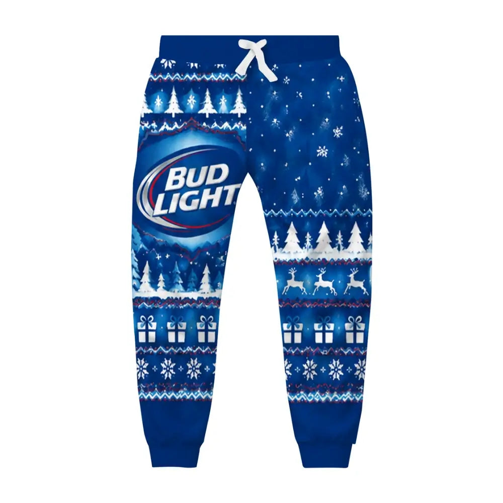 Blue Brew Ugly Quarter Zip Sweatshirt & Sweatpant Set - THREADPARTY