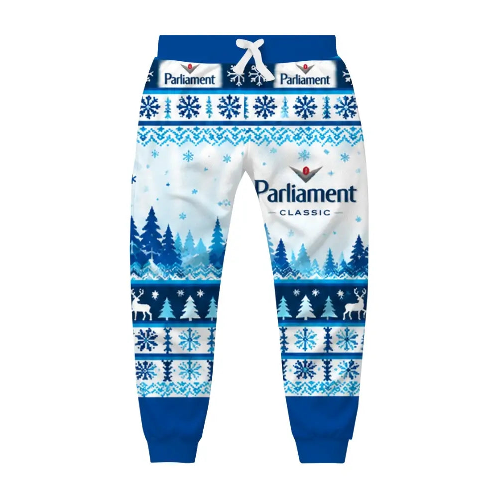 Blue Ugly Quarter Zip Sweatshirt & Sweatpant Set - THREADPARTY
