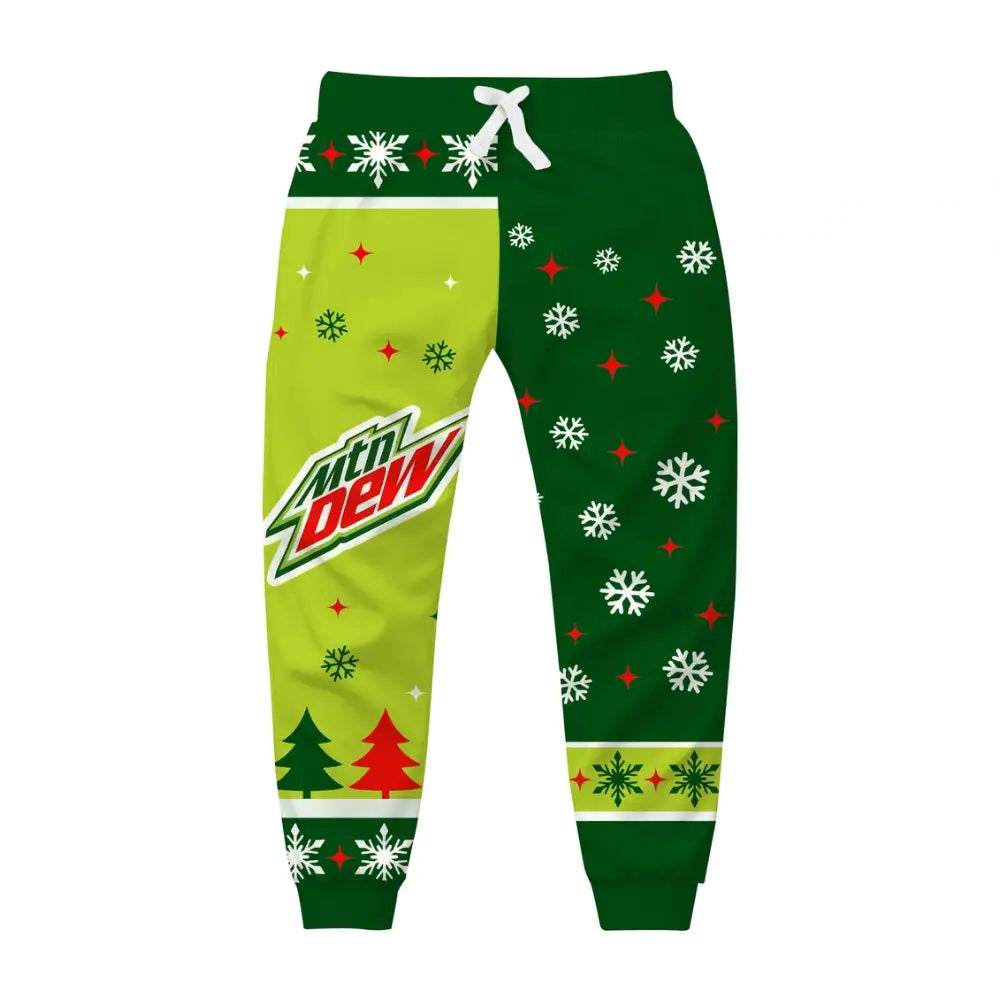 Citrus Frost Ugly Quarter Zip Sweatshirt & Sweatpant Set - THREADPARTY