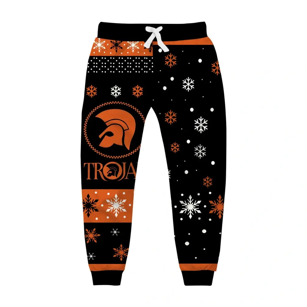 Dark Ember Ugly Quarter Zip Sweatshirt & Sweatpant Set - THREADPARTY
