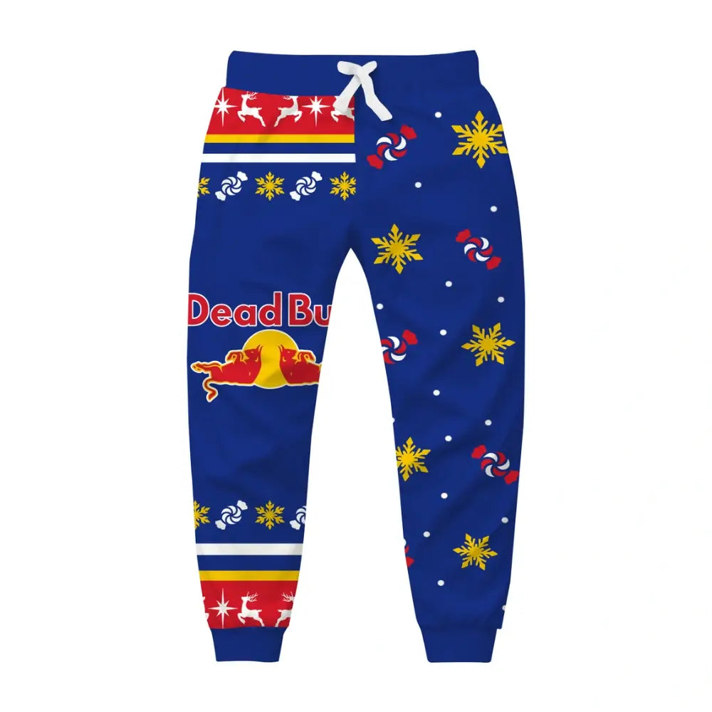 Energy Christmas Ugly Quarter Zip Sweatshirt & Sweatpant Set Ugly Quarter Zip Sweatshirt & Sweatpant Set - THREADPARTY