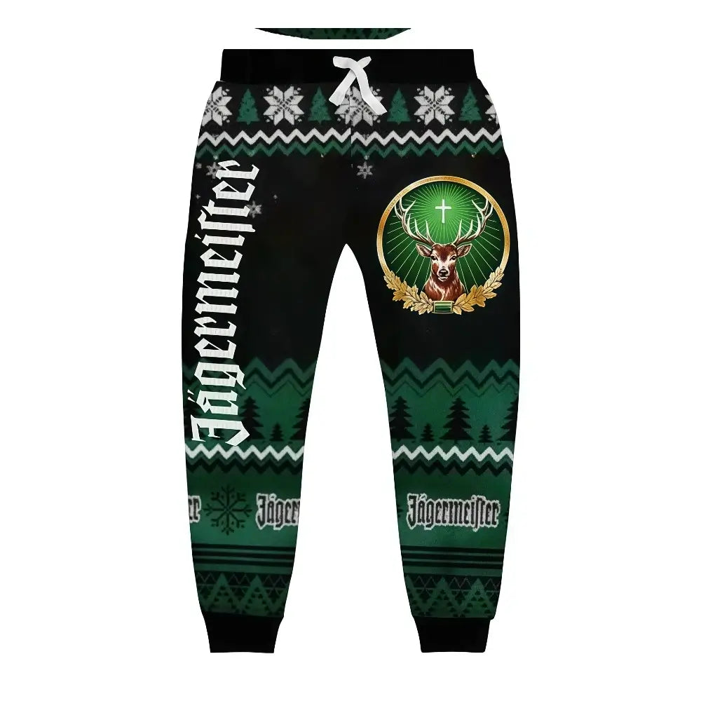 Evergreen Ugly Quarter Zip Sweatshirt & Sweatpant Set - THREADPARTY