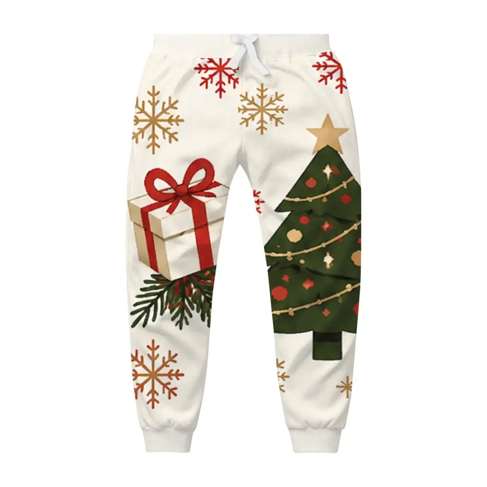 Festive Weekend MadnessUgly Quarter Zip Sweatshirt & Sweatpant Set - THREADPARTY