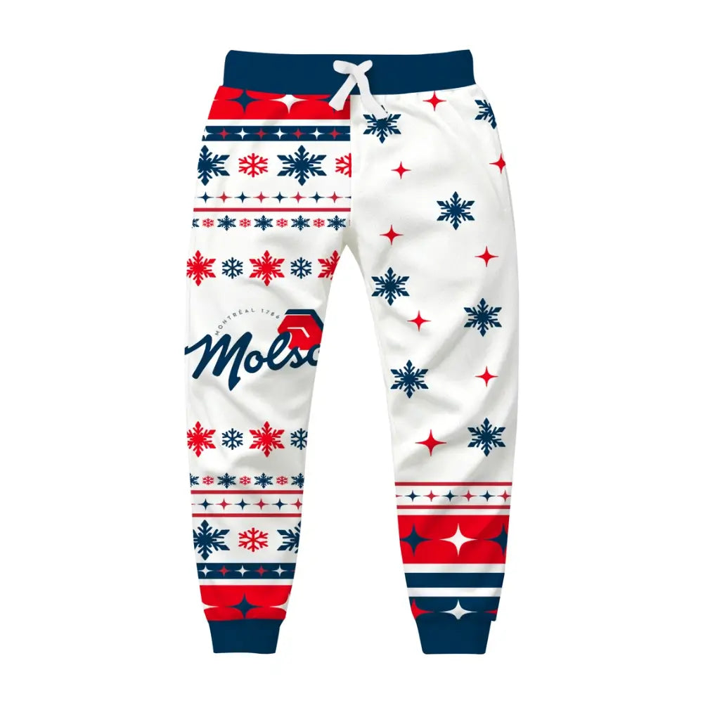 Frosty Stripes Ugly Quarter Zip Sweatshirt & Sweatpant Set - THREADPARTY