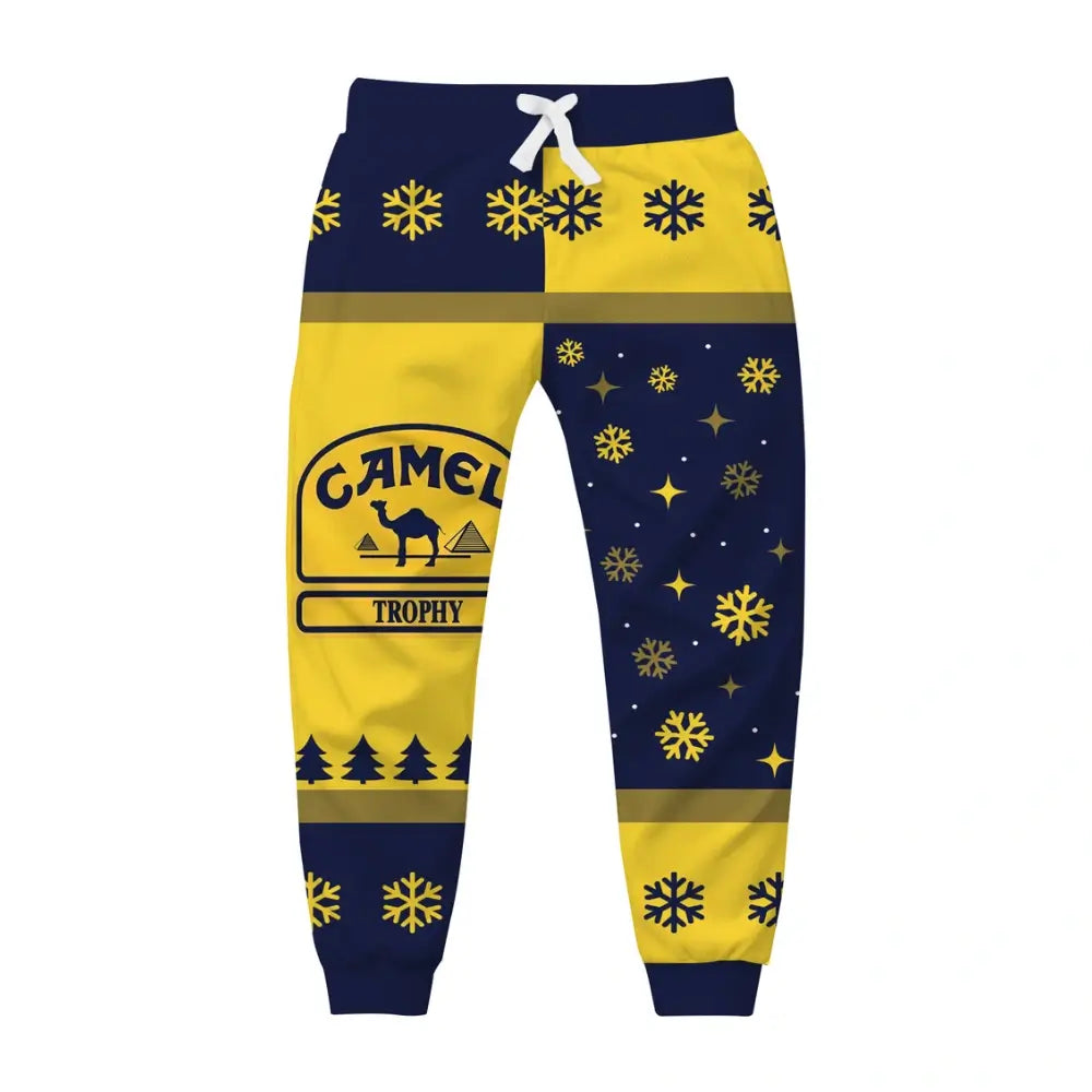 Golden Camel Ugly Quarter Zip Sweatshirt & Sweatpant Set - THREADPARTY