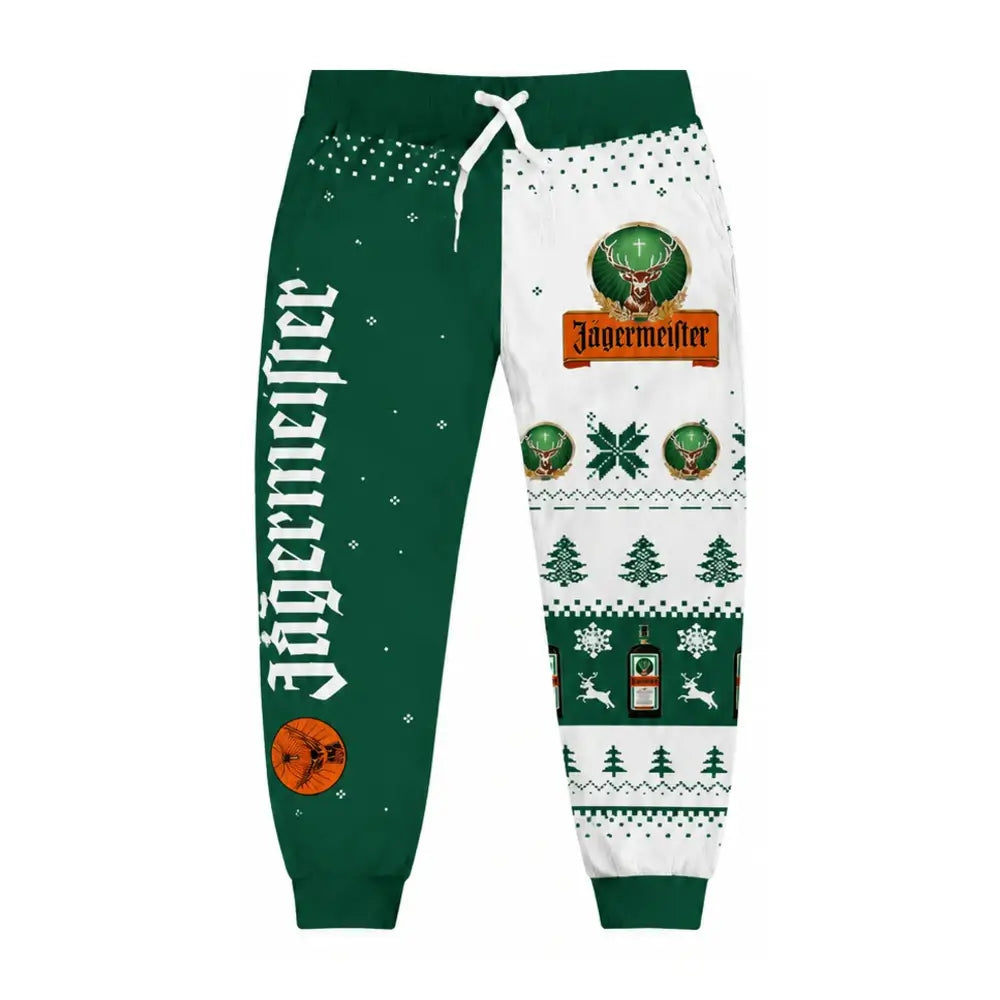 Green Liqueur Ugly Pullover Hoodie & Sweatpant Set - THREADPARTY