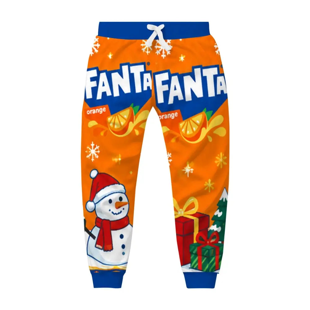 Holiday Cheer Society Ugly Quarter Zip Sweatshirt & Sweatpant Set - THREADPARTY