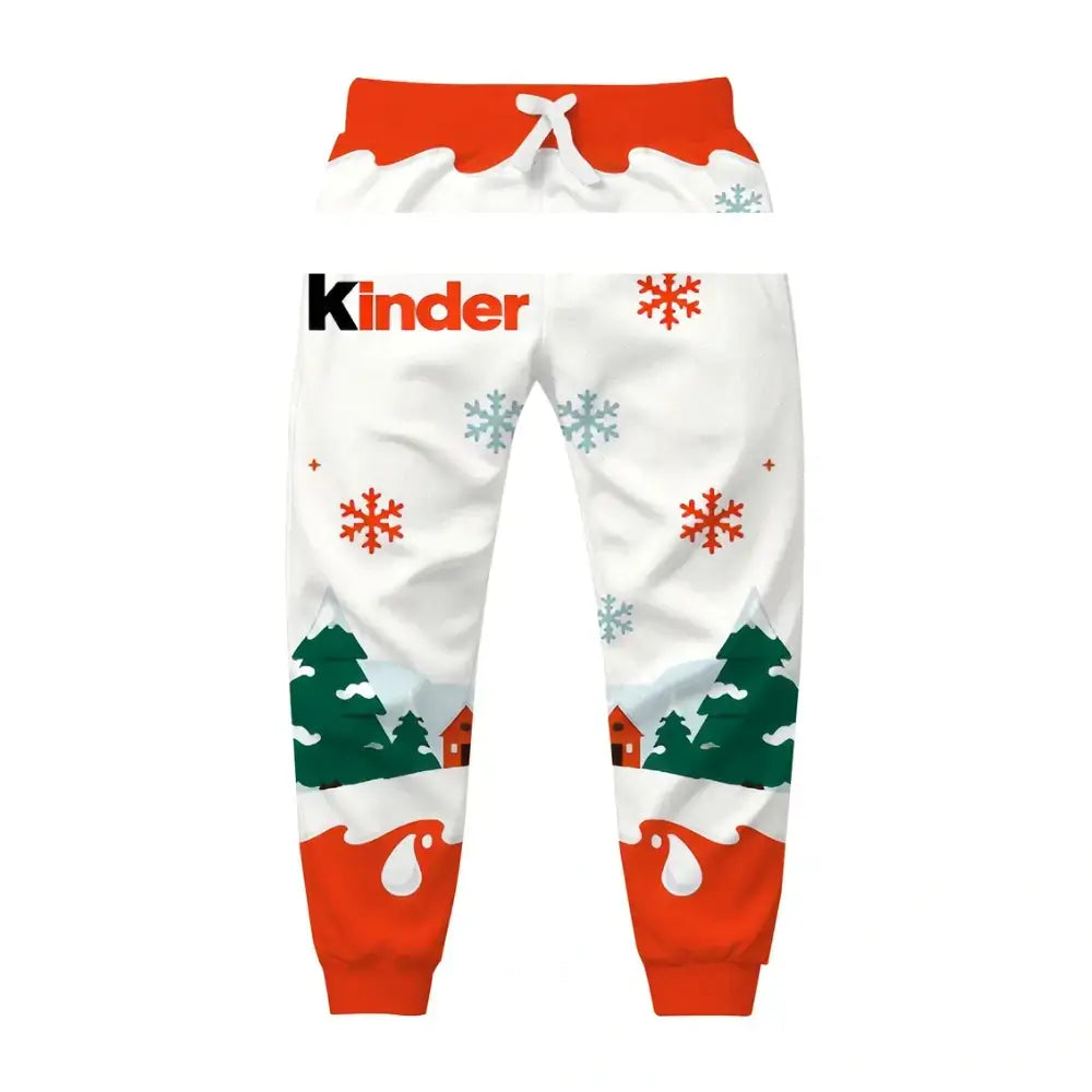 Holiday Treats Ugly Quarter Zip Sweatshirt & Sweatpant Set - THREADPARTY