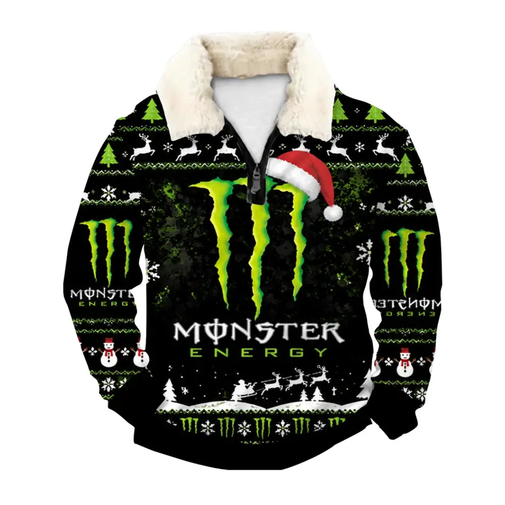Midnight Energy Ugly Quarter Zip Sweatshirt & Sweatpant Set - THREADPARTY