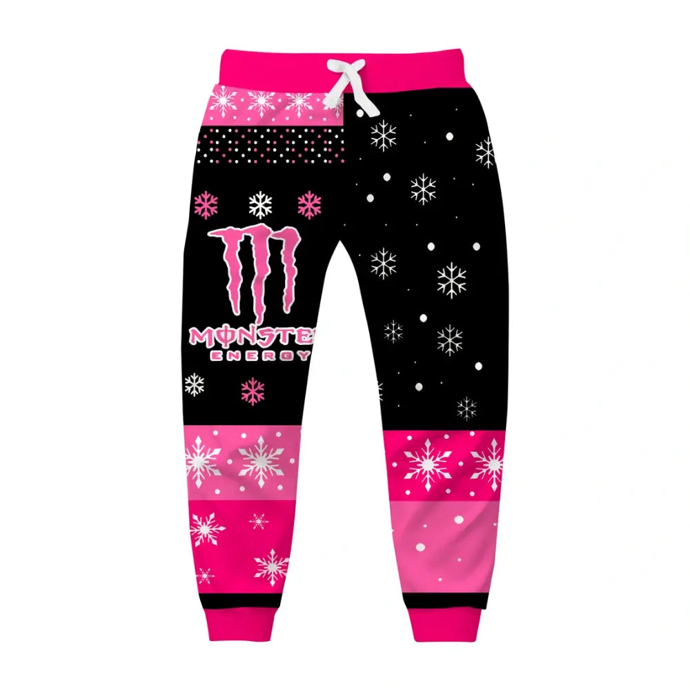 Neon Energy Ugly Quarter Zip Sweatshirt & Sweatpant Set - THREADPARTY