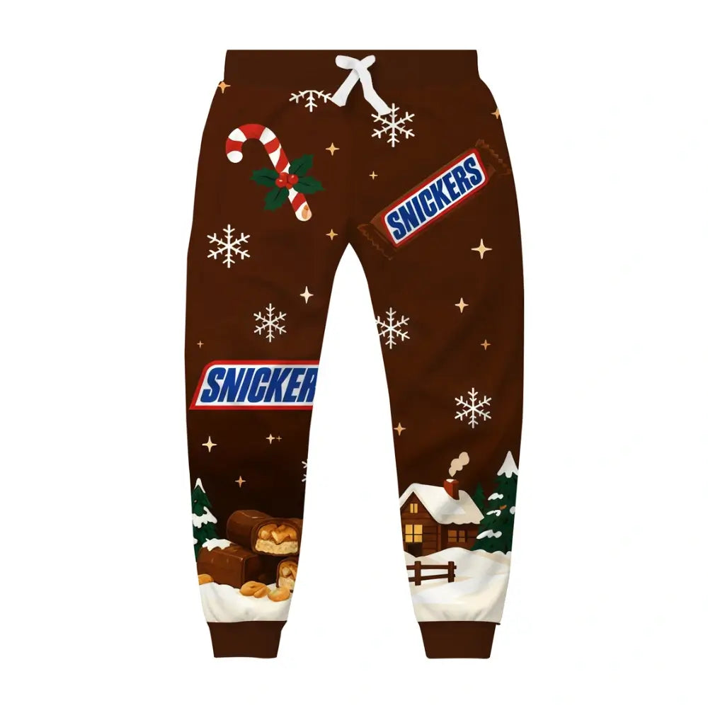 Nougat Ugly Quarter Zip Sweatshirt & Sweatpant Set - THREADPARTY