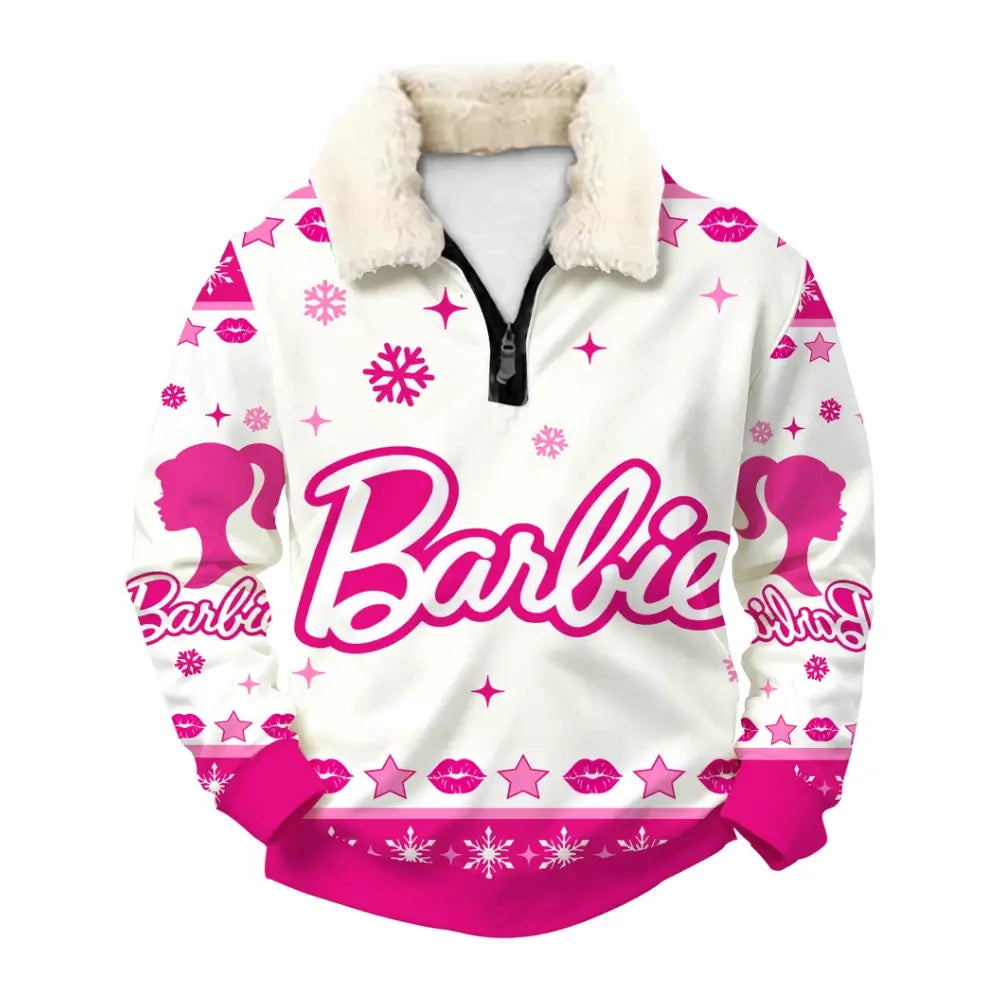 Pink Dreams Ugly Quarter Zip Sweatshirt & Sweatpant Set - THREADPARTY