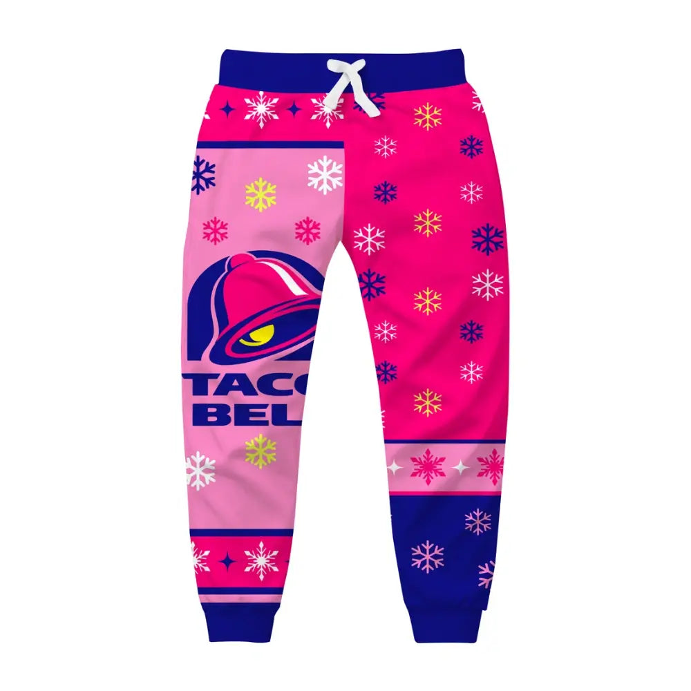 Pink Fiesta Ugly Quarter Zip Sweatshirt & Sweatpant Set - THREADPARTY
