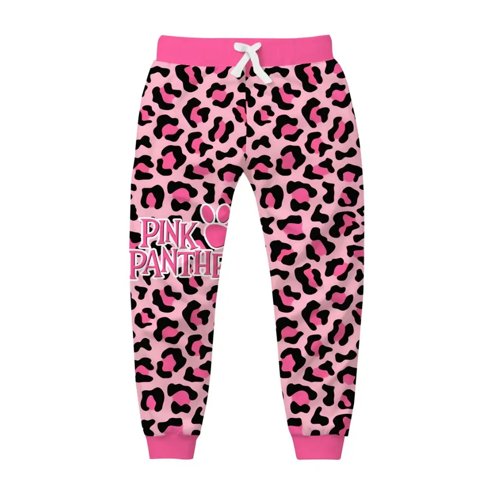 Pink Panther Ugly Quarter Zip Sweatshirt & Sweatpant Set - THREADPARTY