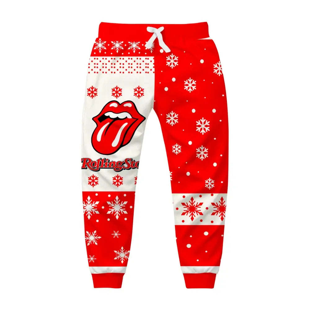 Rock Holiday Ugly Quarter Zip Sweatshirt & Sweatpant Set - THREADPARTY