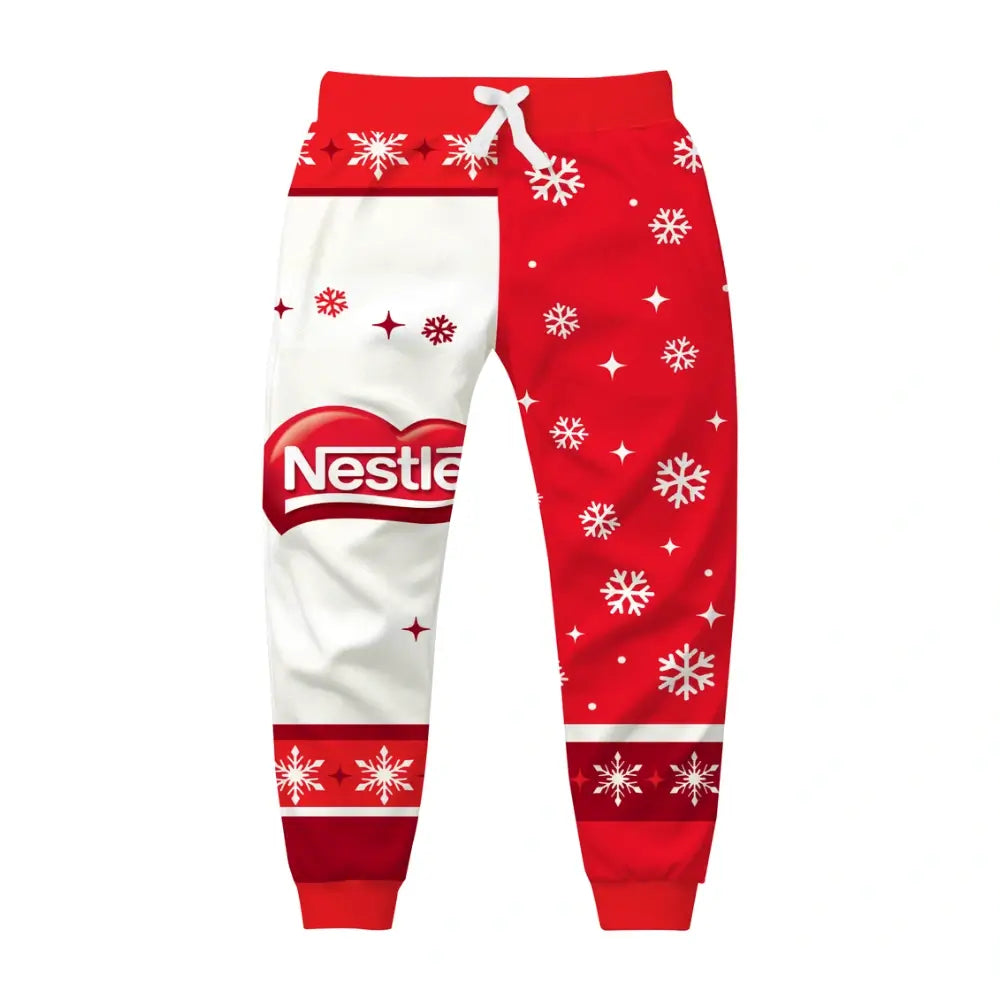 Sweet Winter Ugly Quarter Zip Sweatshirt & Sweatpant Set - THREADPARTY
