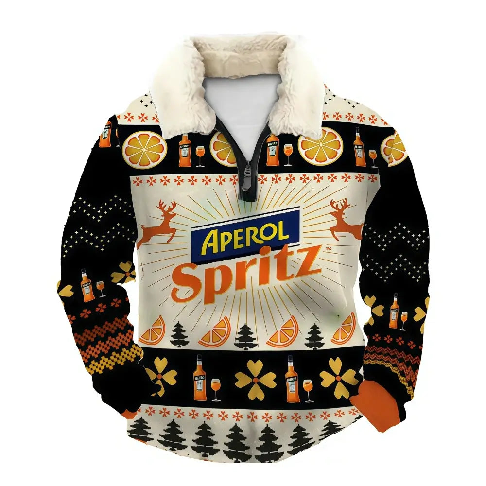 Tropical Ugly Quarter Zip Sweatshirt & Sweatpant Set - THREADPARTY