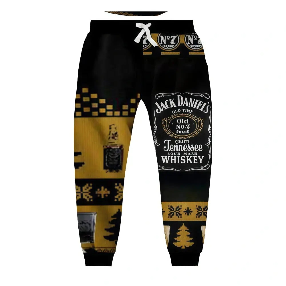 Whiskey Ugly Quarter Zip Sweatshirt & Sweatpant Set - THREADPARTY