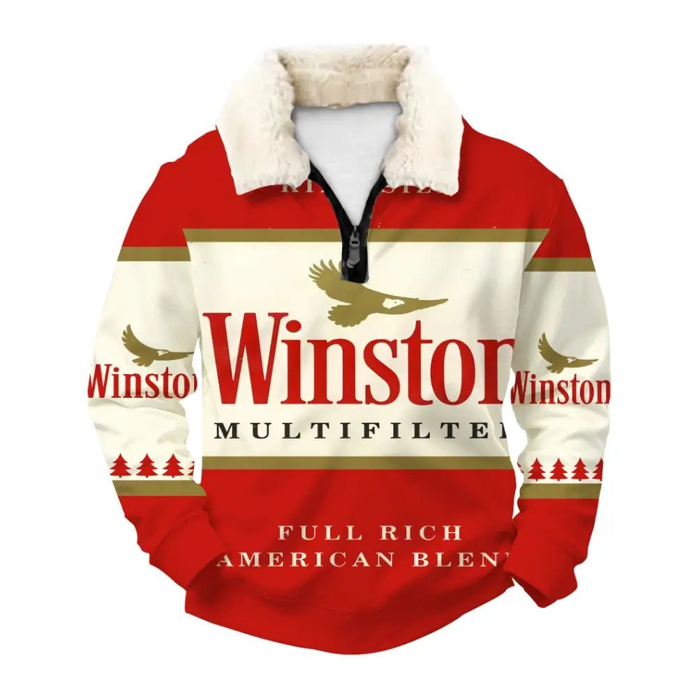 Winter Blend Ugly Quarter Zip Sweatshirt & Sweatpant Set - THREADPARTY