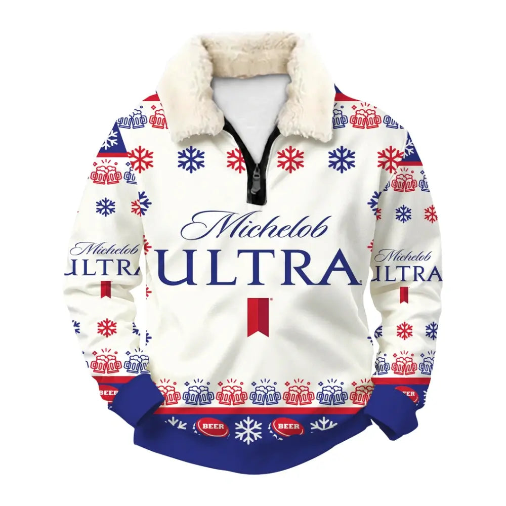 Winter Brew Ugly Quarter Zip Sweatshirt & Sweatpant Set Ugly Quarter Zip Sweatshirt & Sweatpant Set - THREADPARTY