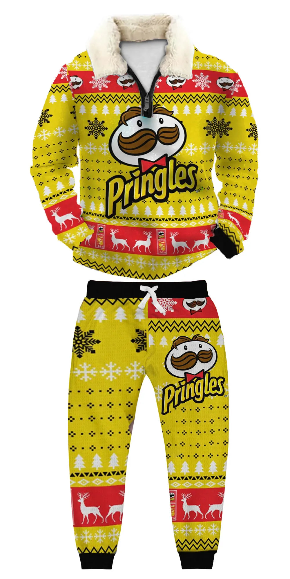 Ugly Quarter Zip Sweatshirt & Sweatpant Set 5a54 - product image