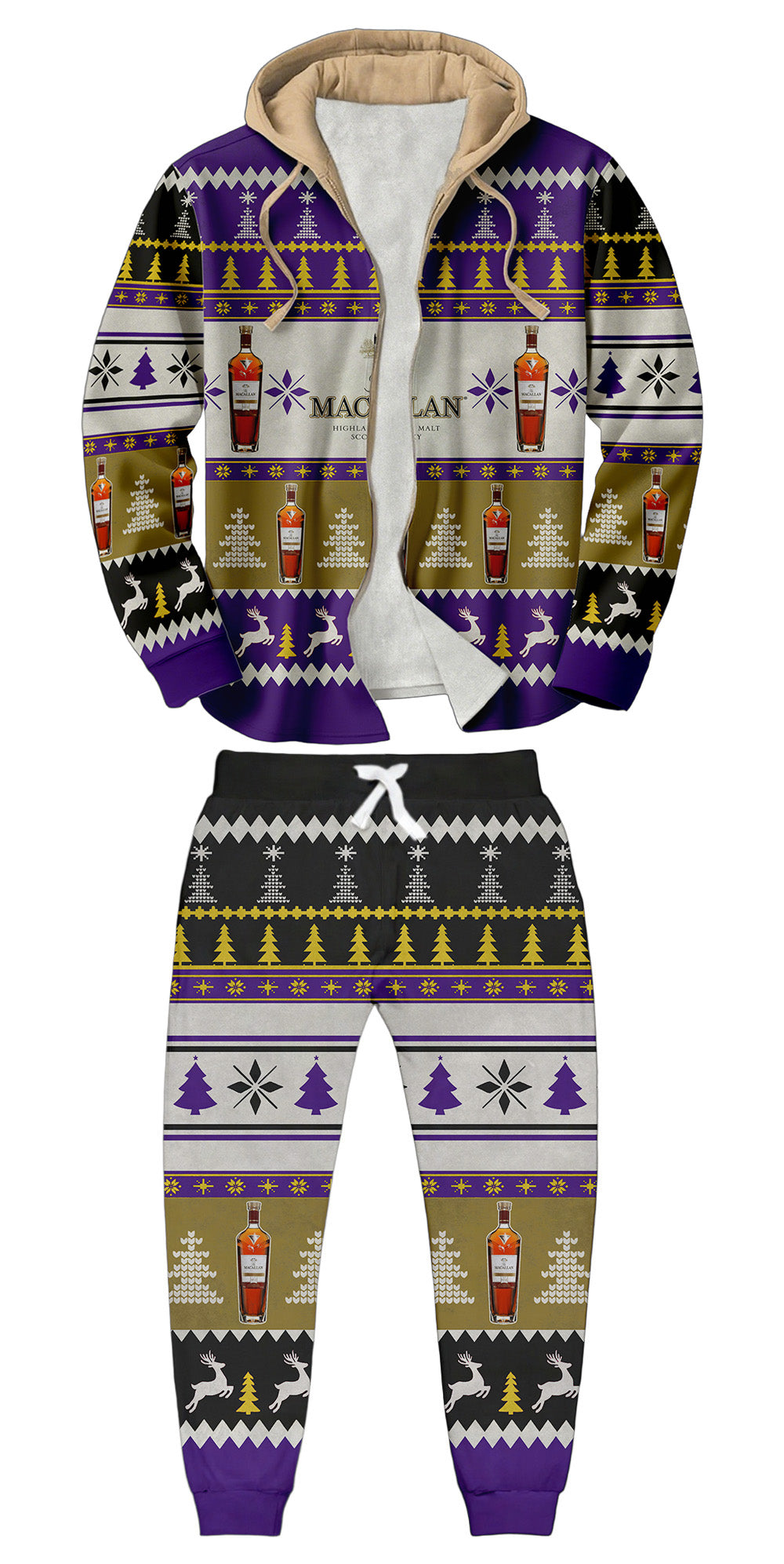 Ugly Zip Hoodie & Sweatpant Set 7234d 7f87c3 - product image