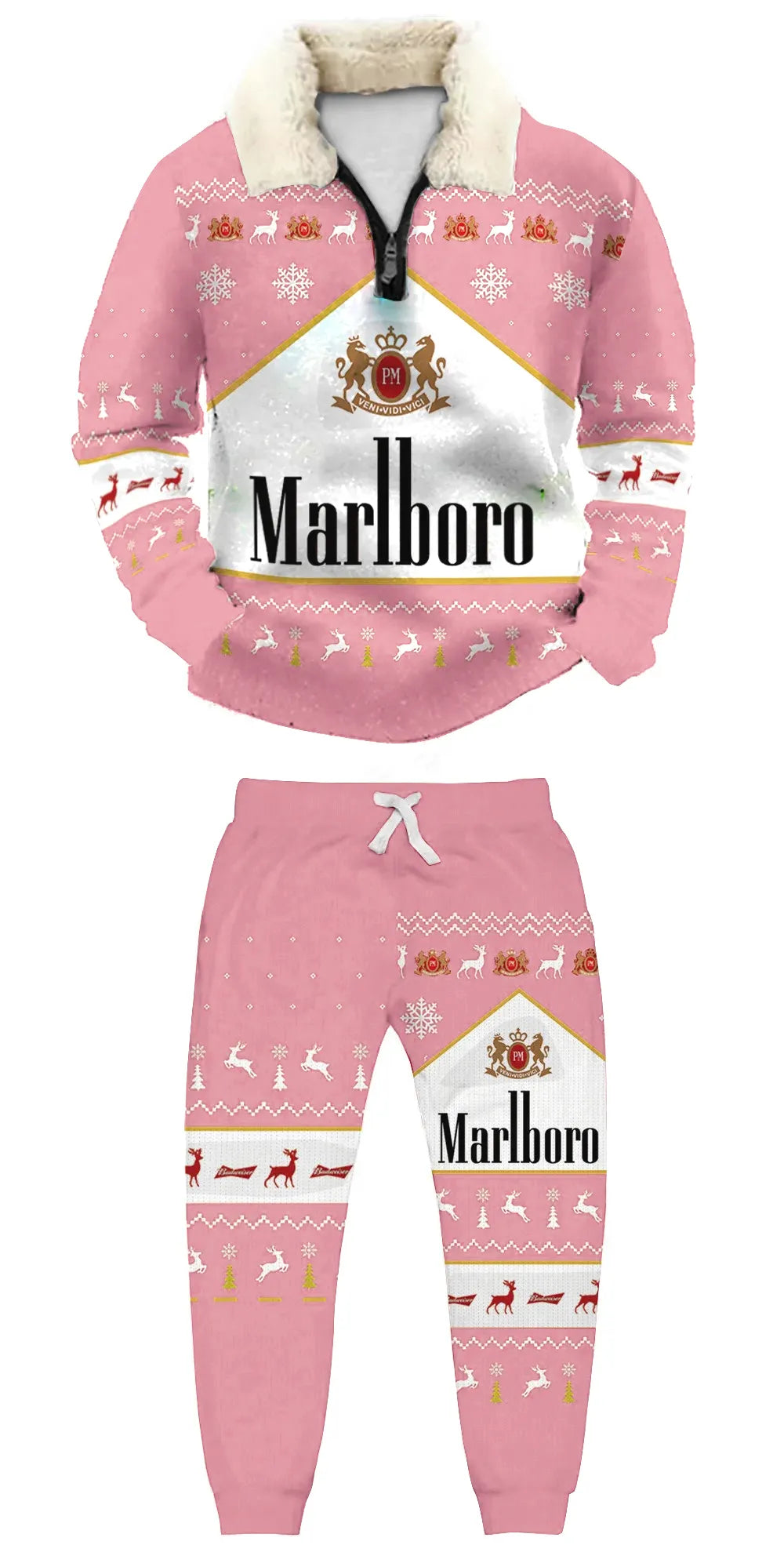 Ugly Quarter Zip Sweatshirt & Sweatpant Set 24f5 - product image 5
