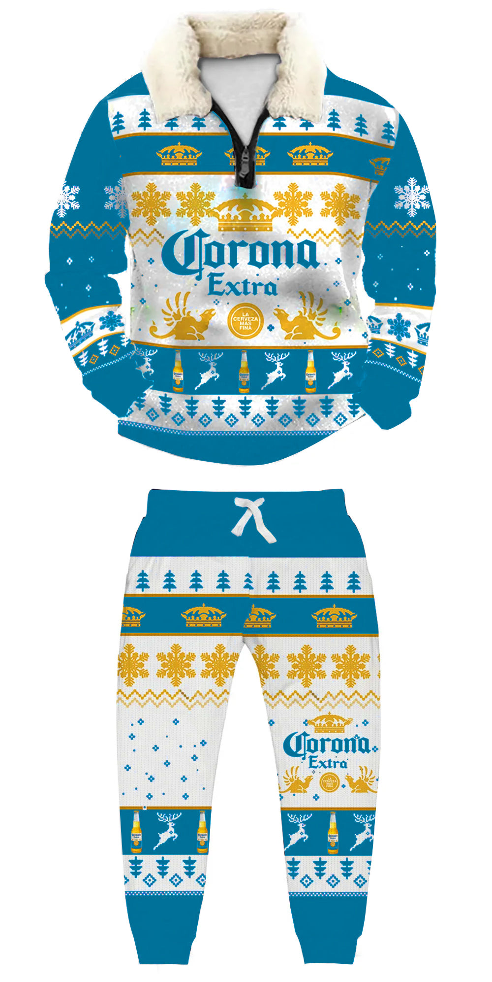 Ugly Quarter Zip Sweatshirt & Sweatpant Set c6df - product image 4