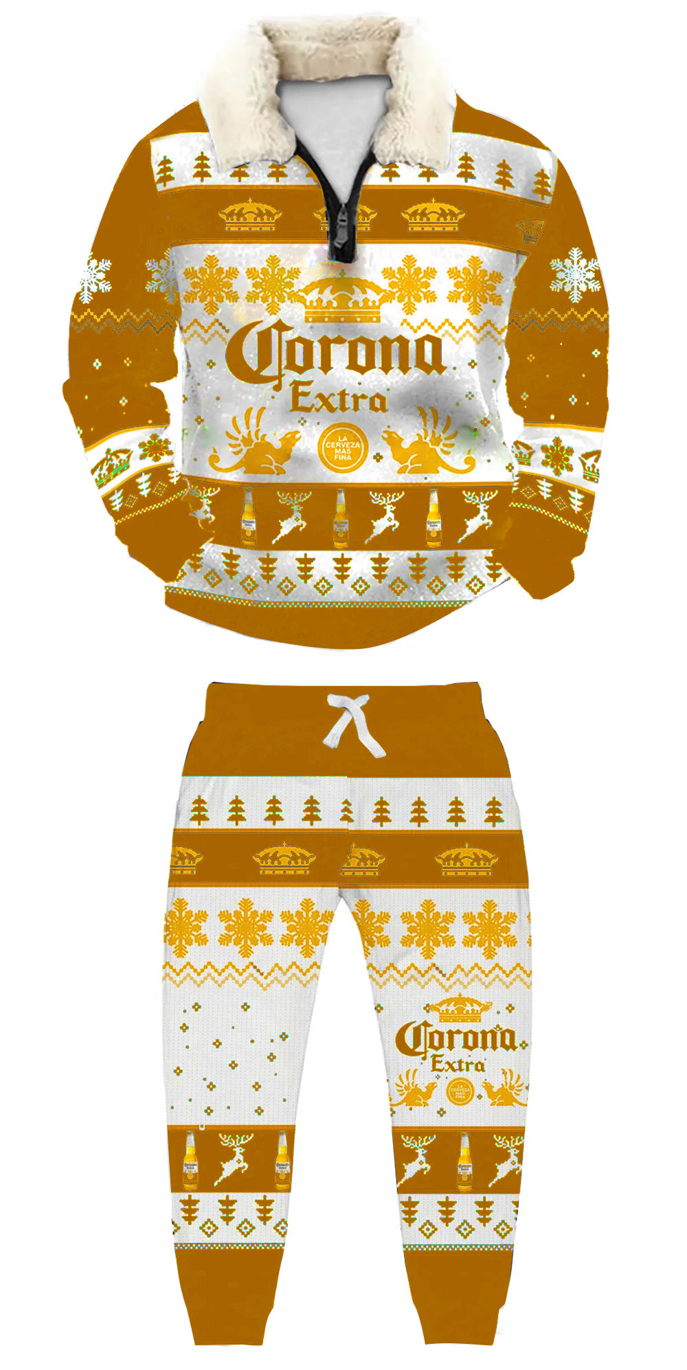 Ugly Quarter Zip Sweatshirt & Sweatpant Set c6df - product image 6