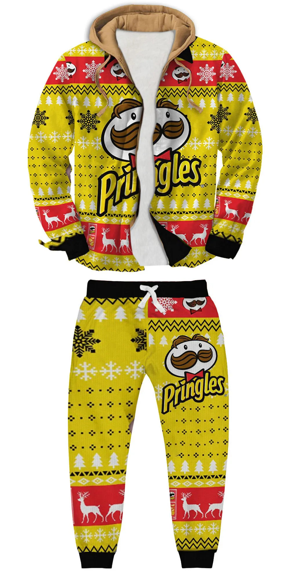 Ugly Zip Hoodie & Sweatpant Set b21e - product image