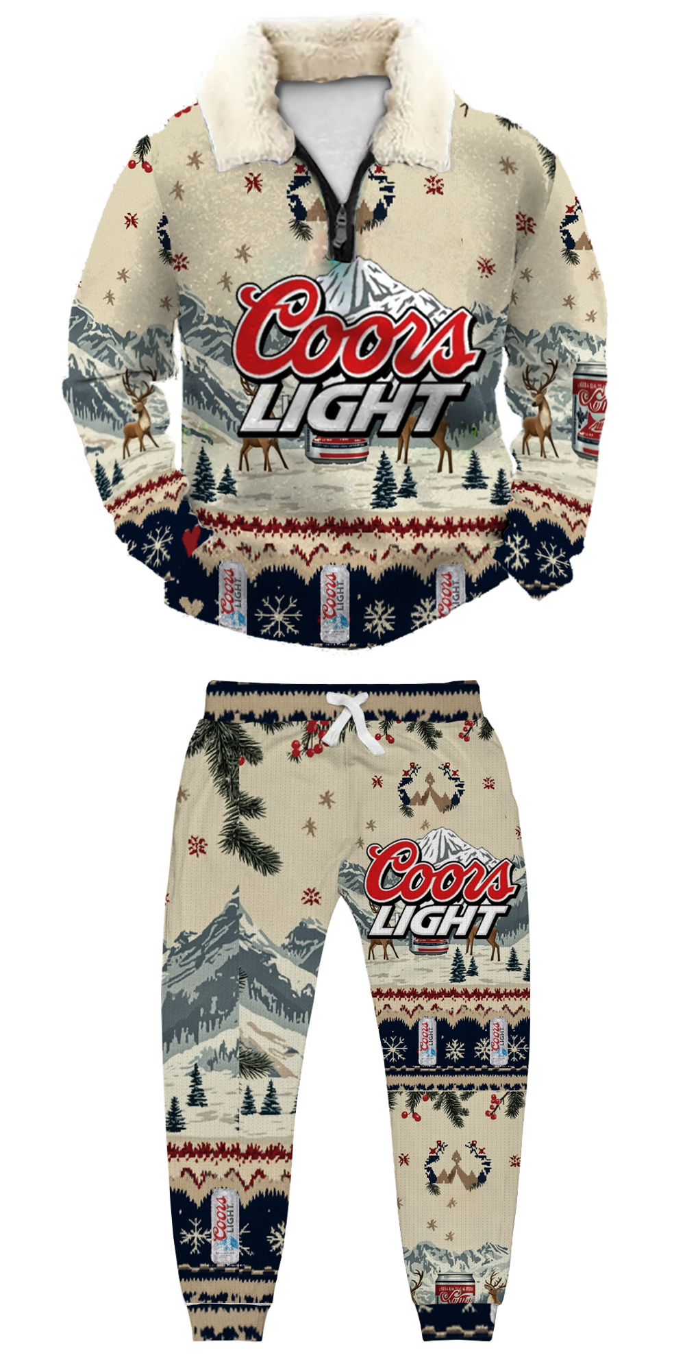 Ugly Quarter Zip Sweatshirt & Sweatpant Set af1f f383 - product image