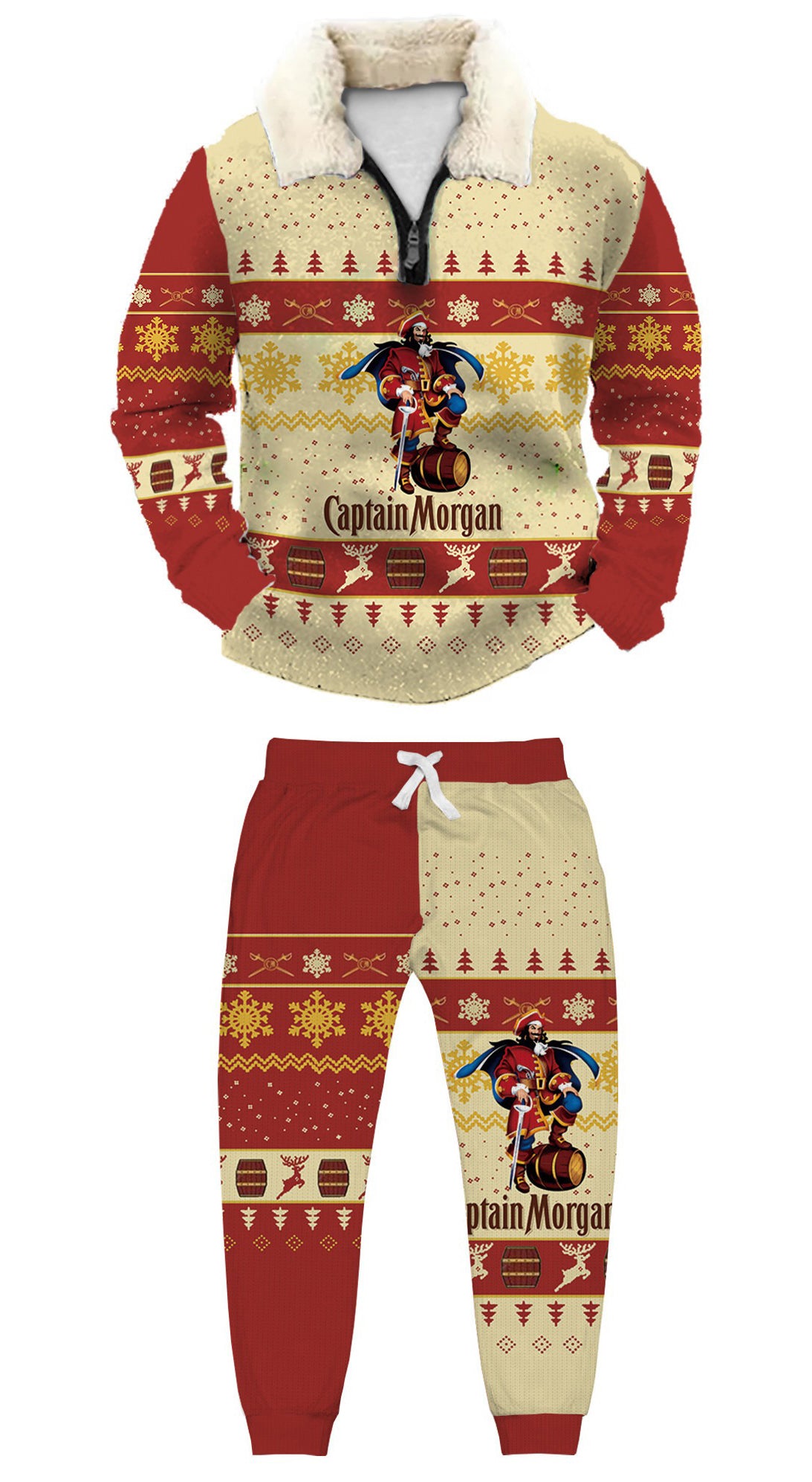 Ugly Quarter Zip Sweatshirt & Sweatpant Set 0bca 5ea6b9 - product image