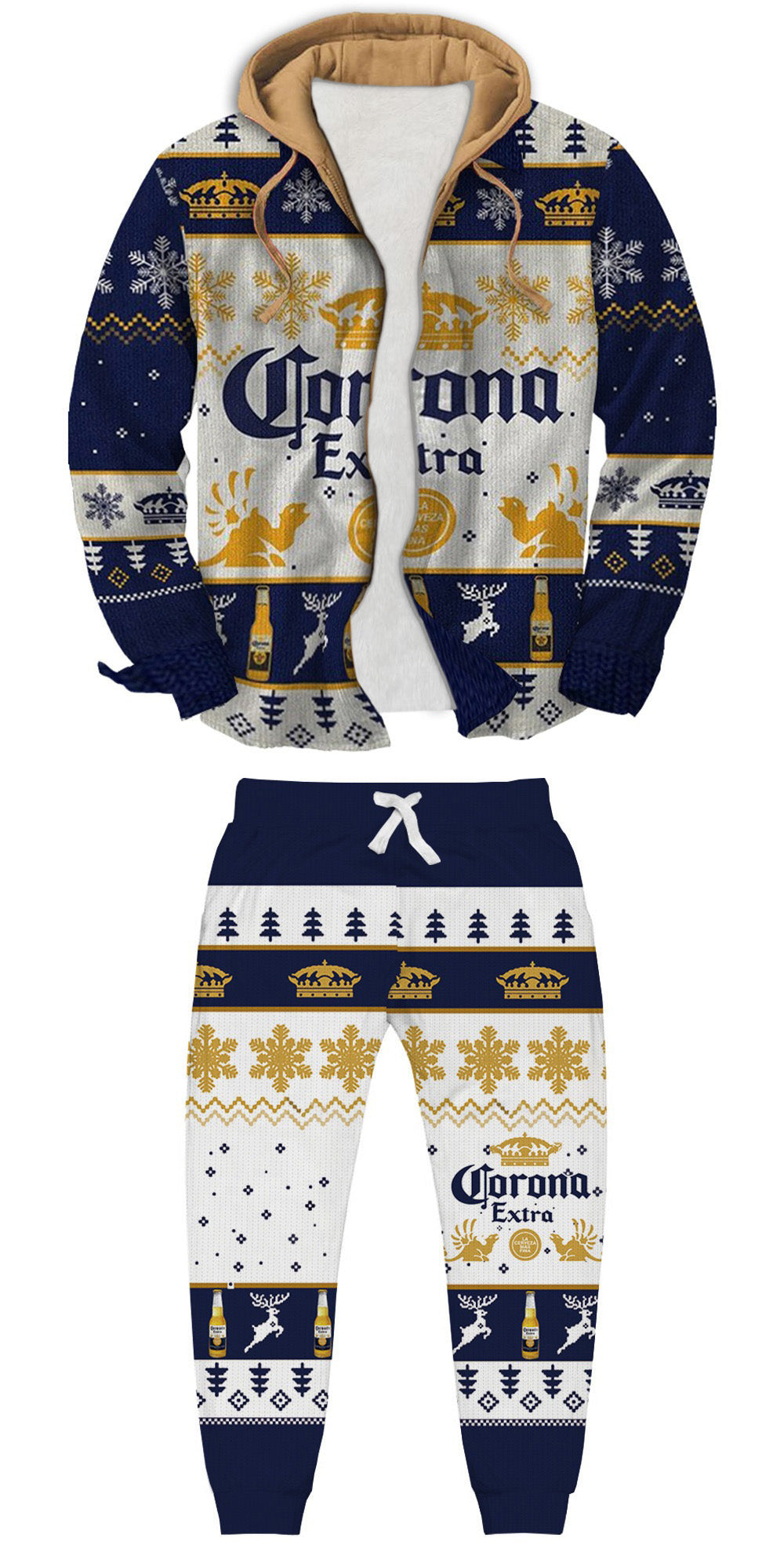 Ugly Zip Hoodie & Sweatpant Set b6e8 - product image