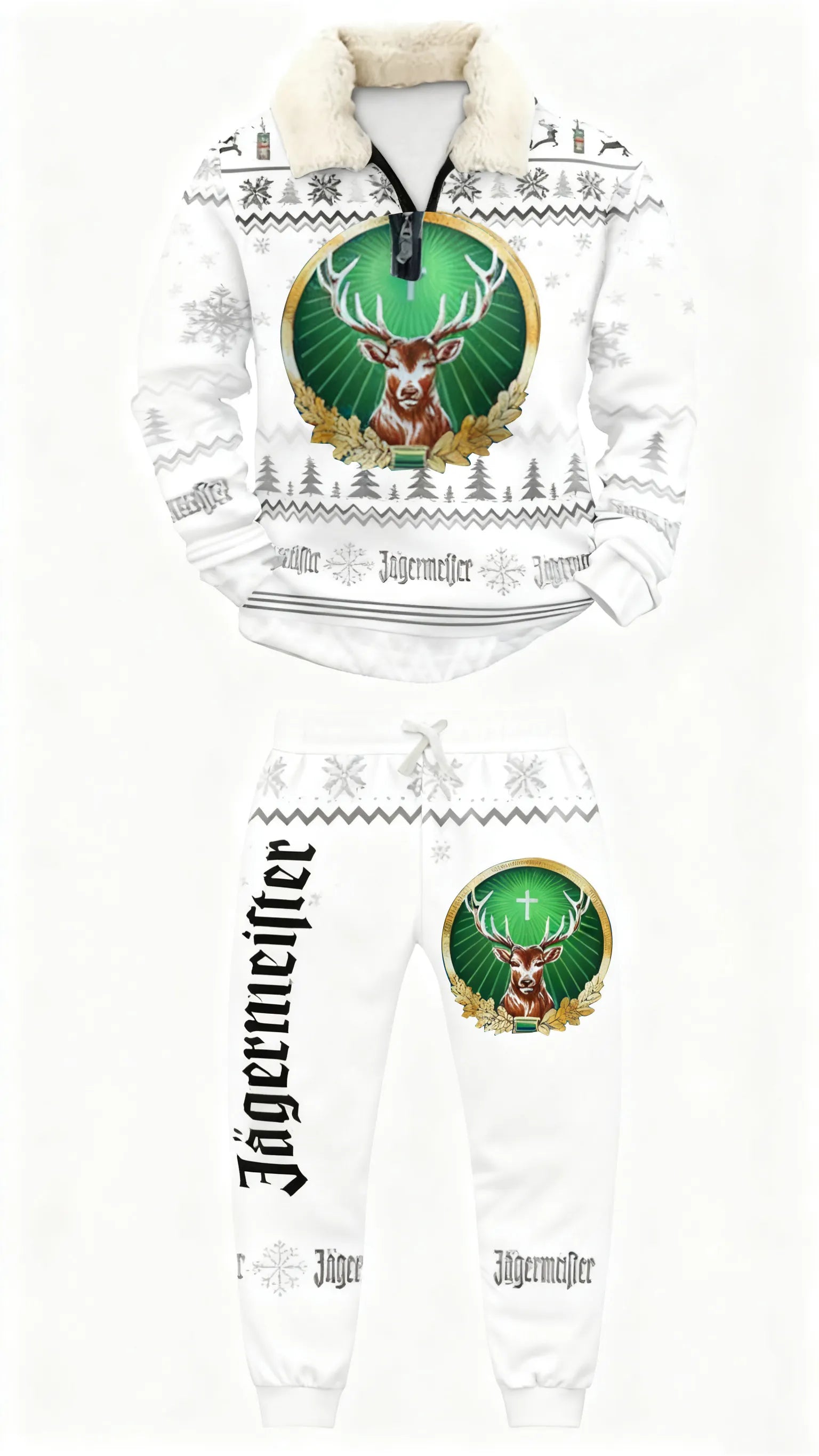 Ugly Quarter Zip Sweatshirt & Sweatpant Set 016a - product image 5
