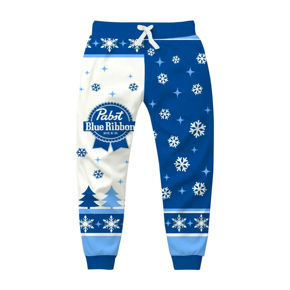 Blue Brew 02 Ugly Quarter Zip Sweatshirt & Sweatpant Set - THREADPARTY