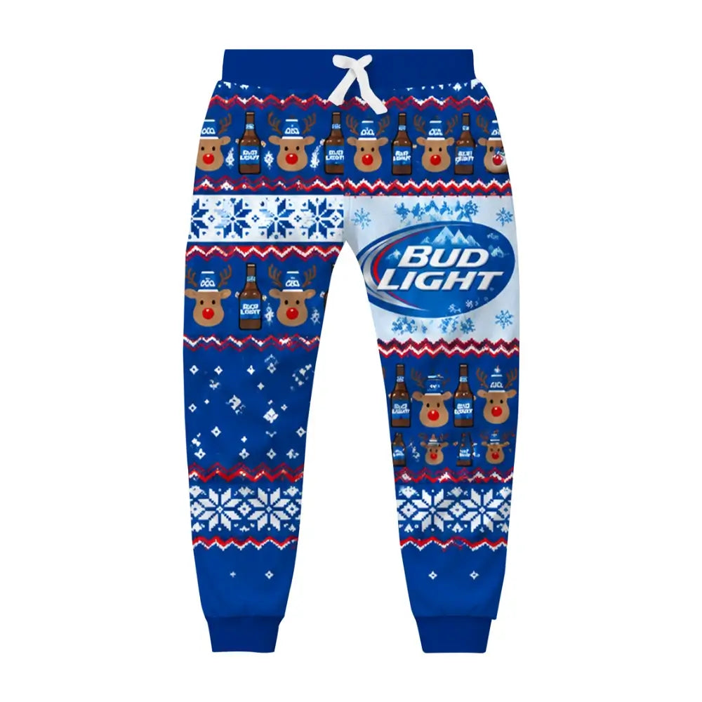 Blue Cheers Ugly Quarter Zip Sweatshirt & Sweatpant Set - THREADPARTY