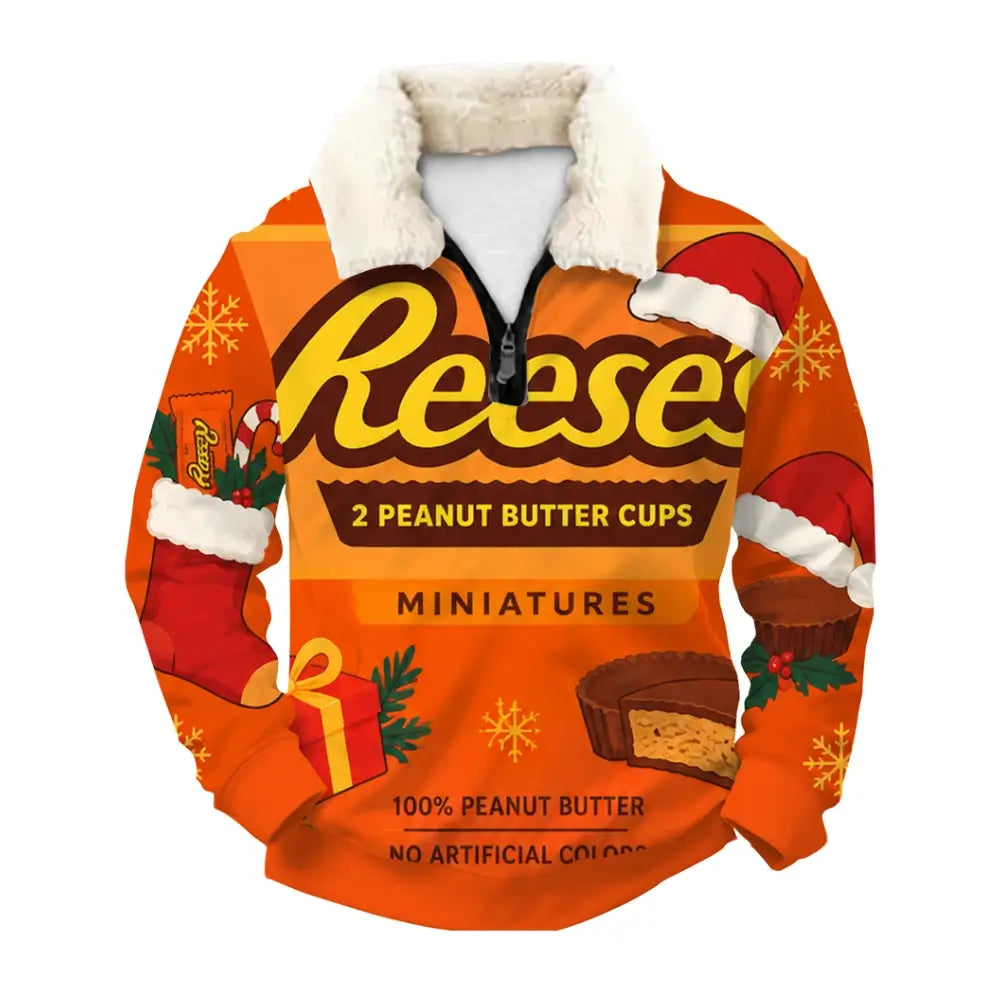 Buy The Drinks Ugly Quarter Zip Sweatshirt & Sweatpant Set - THREADPARTY