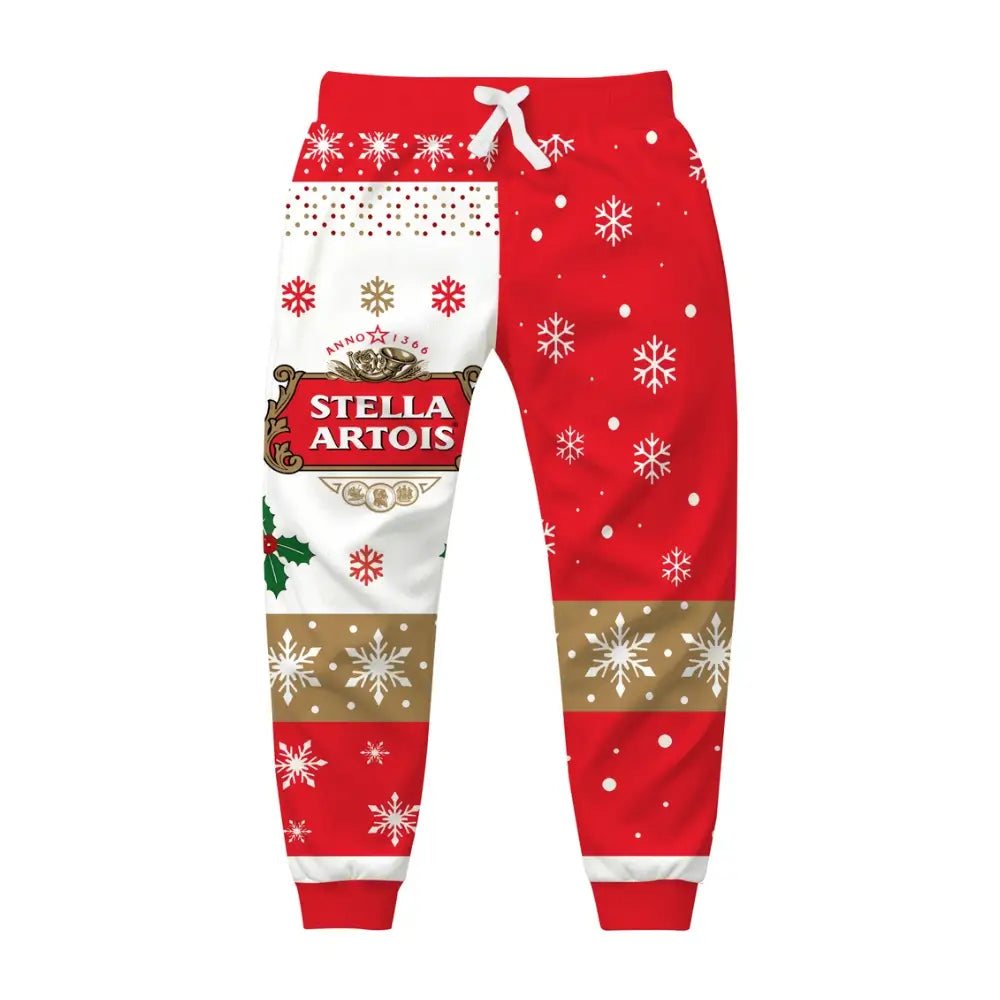 Crimson Brew 02 Ugly Quarter Zip Sweatshirt & Sweatpant Set - THREADPARTY