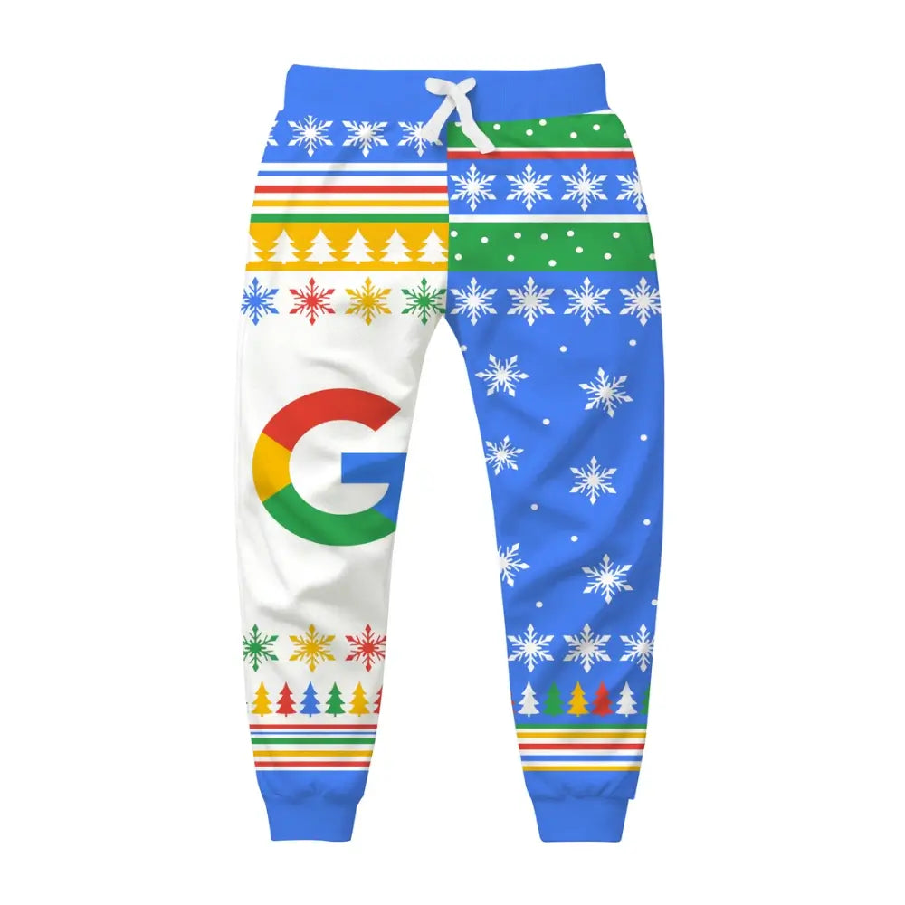 Digital Holiday Ugly Quarter Zip Sweatshirt & Sweatpant Set - THREADPARTY