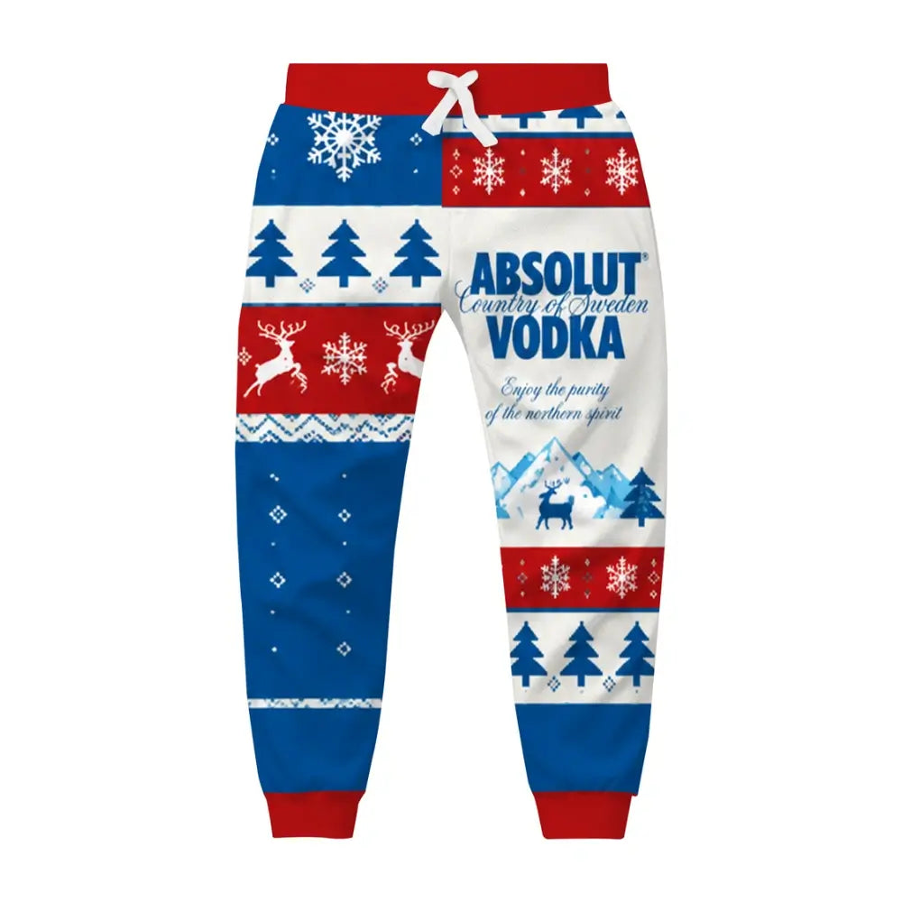 Frosted Vodka Ugly Quarter Zip Sweatshirt & Sweatpant Set - THREADPARTY