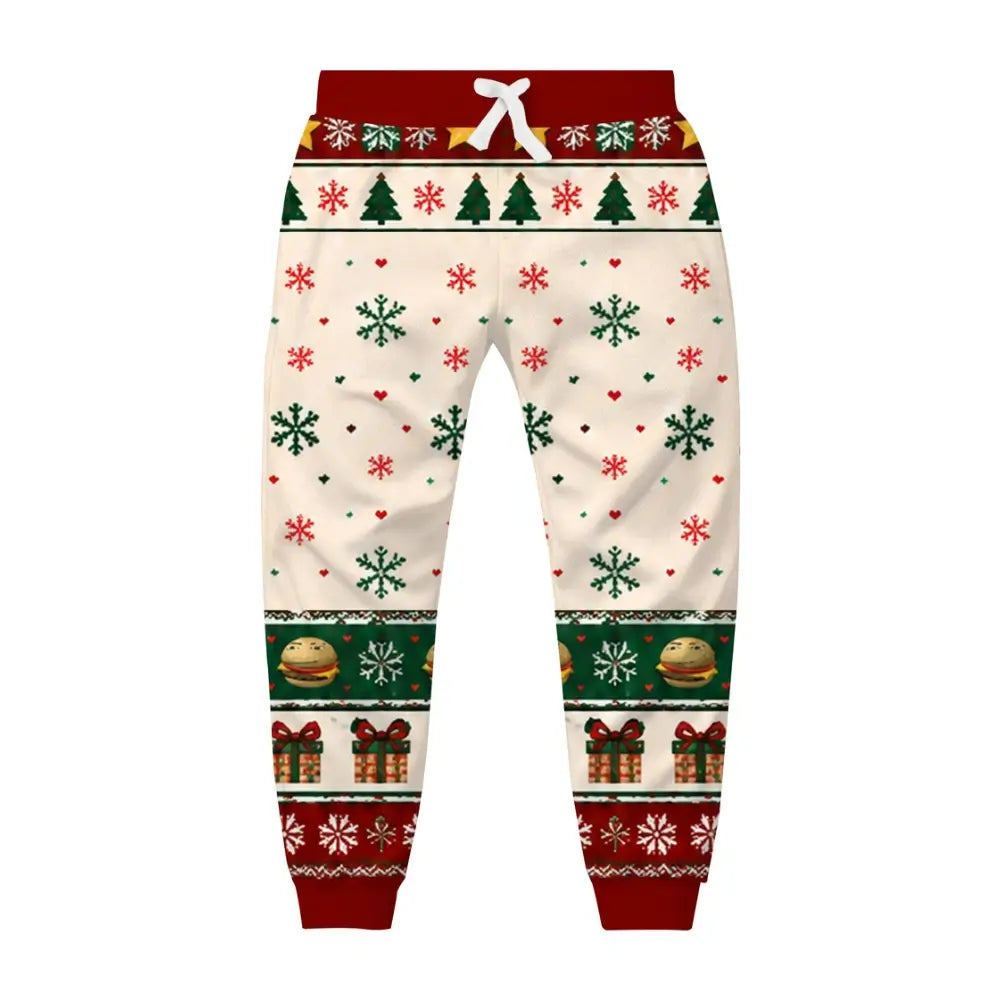 Fun Ugly Quarter Zip Sweatshirt & Sweatpant Set - THREADPARTY