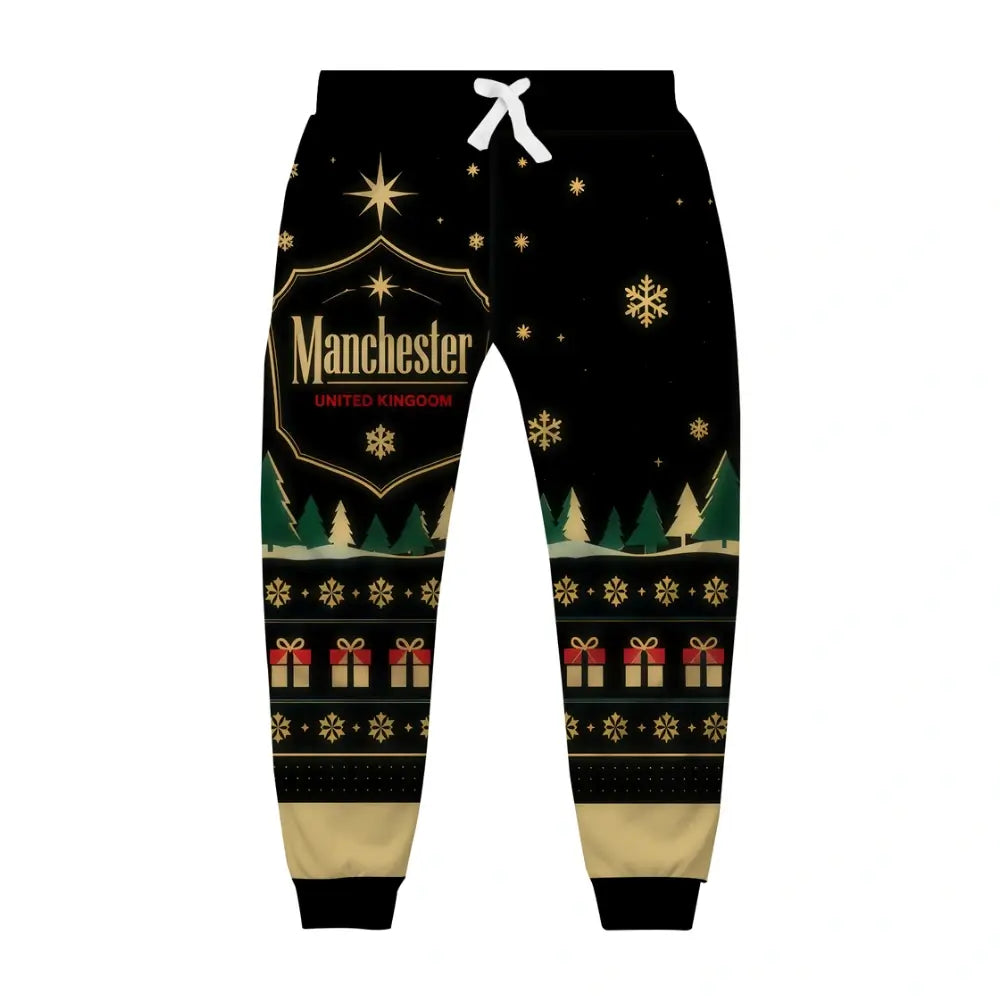 Golden Smoke Ugly Quarter Zip Sweatshirt & Sweatpant Set - THREADPARTY