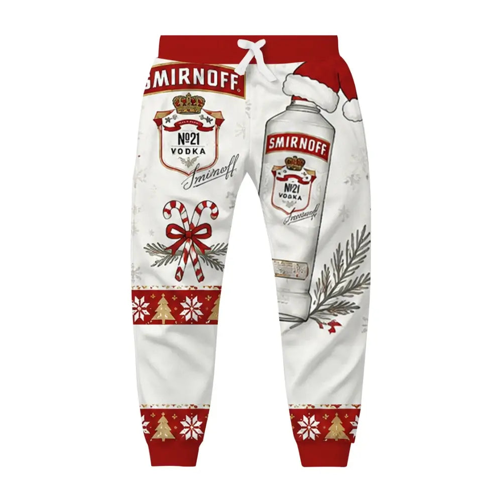 Goofy Party Uniform Ugly Quarter Zip Sweatshirt & Sweatpant Set - THREADPARTY