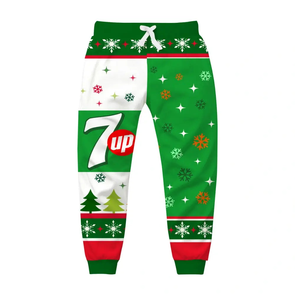 Green Fizz Ugly Quarter Zip Sweatshirt & Sweatpant Set - THREADPARTY